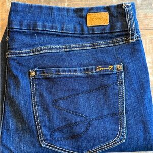Seven7 Women's Deep Indigo Jeans